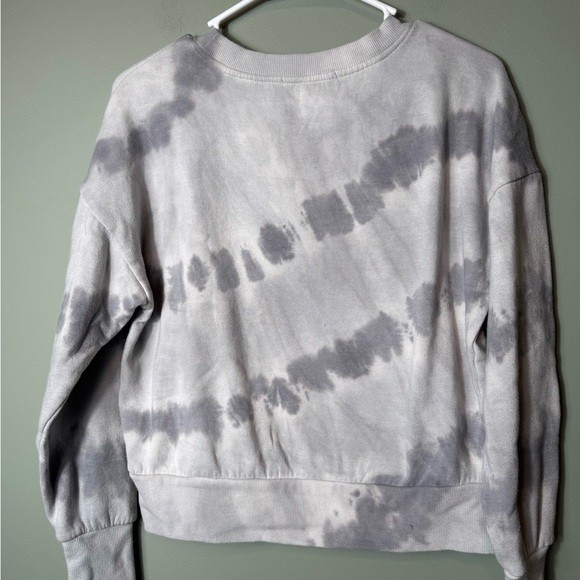 Hippie Roae Women’s Tie Die Crew Neck Sweatshirt Gray Small - Picture 4 of 4
